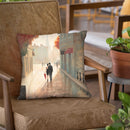 Paris Romance I Throw Pillow by Marco Fabiano