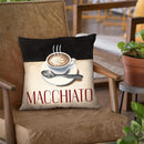 Cafe Moderne Vi Throw Pillow by Marco Fabiano