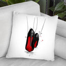 Heels I Throw Pillow By Maja Tomljanovic