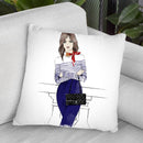 Business Casual Throw Pillow By Maja Tomljanovic