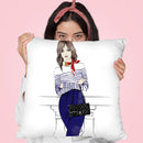 Business Casual Throw Pillow By Maja Tomljanovic