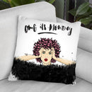 Omg It'S Monday Throw Pillow By Maja Tomljanovic