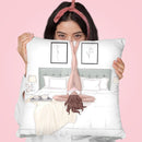 Sunday Feels Throw Pillow By Maja Tomljanovic