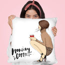 Deep Thoughts Throw Pillow By Maja Tomljanovic