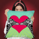 Just You And I Throw Pillow By Mark Ashkenazi