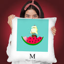 Watermelon I Throw Pillow By Mark Ashkenazi