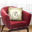 Bycicle Pattern Throw Pillow By Mark Ashkenazi