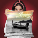 The Darkness Of Nature Throw Pillow By Mark Ashkenazi