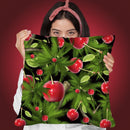 Palm-Tree Throw Pillow By Mark Ashkenazi
