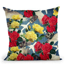 Flamingo Tropical Throw Pillow By Mark Ashkenazi