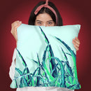 Geometric Tropical Throw Pillow By Mark Ashkenazi