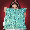 Tropical Leaves Vi Throw Pillow By Mark Ashkenazi