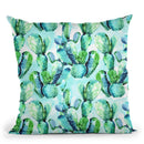 Monstera Leaf Throw Pillow By Mark Ashkenazi