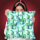 Monstera Leaf Throw Pillow By Mark Ashkenazi