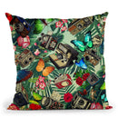 Tropic Abstract Throw Pillow By Mark Ashkenazi