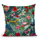 Tropic Fun Vintage Ii Throw Pillow By Mark Ashkenazi