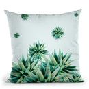 Tropical Filing Throw Pillow By Mark Ashkenazi