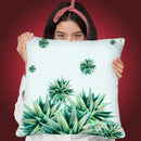 Tropical Filing Throw Pillow By Mark Ashkenazi