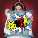 Kaboom Ii Throw Pillow By Mark Ashkenazi