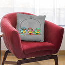 3 Owls Throw Pillow By Mark Ashkenazi