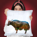 Yak Throw Pillow By Mark Ashkenazi