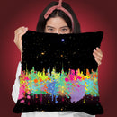 Abstrace C T Throw Pillow By Mark Ashkenazi