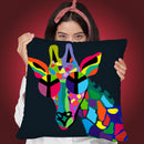 Giraffe Throw Pillow By Mark Ashkenazi