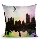 New York Ii Throw Pillow By Mark Ashkenazi