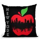 New York Iv Throw Pillow By Mark Ashkenazi