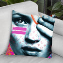Kate Rebel Throw Pillow By Mercedes Lopez Charro
