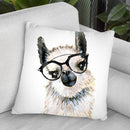 Llama Throw Pillow By Mercedes Lopez Charro