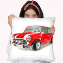 Vintage Mini Throw Pillow By Mercedes Lopez Charro