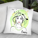 Cancer Throw Pillow By Martina Pavlova