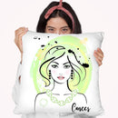 Cancer Throw Pillow By Martina Pavlova