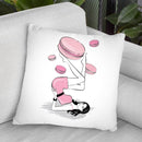 Macaron Gym Throw Pillow By Martina Pavlova