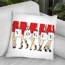 Vogue Throw Pillow By Martina Pavlova