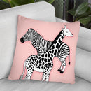 Animal Print Pink Throw Pillow By Martina Pavlova