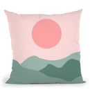 Sunset Throw Pillow By Martina Pavlova