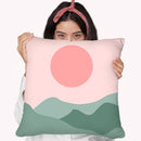 Sunset Throw Pillow By Martina Pavlova