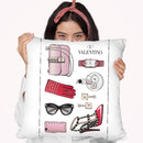 Valentino Accessories Throw Pillow By Martina Pavlova