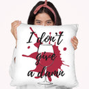 Damn Throw Pillow By Martina Pavlova