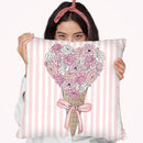 Flower Ice Cream Throw Pillow By Martina Pavlova