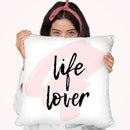Life Lover Throw Pillow By Martina Pavlova