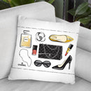 Chanel Accessories Throw Pillow By Martina Pavlova