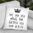 Magic Throw Pillow By Martina Pavlova