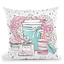 Sweet Life Throw Pillow By Martina Pavlova