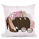 Beautiful Things Ii Throw Pillow By Martina Pavlova