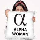 Alpha Woman Throw Pillow By Martina Pavlova