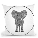 Logo Throw Pillow By Monika Strigel