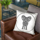 Logo Throw Pillow By Monika Strigel